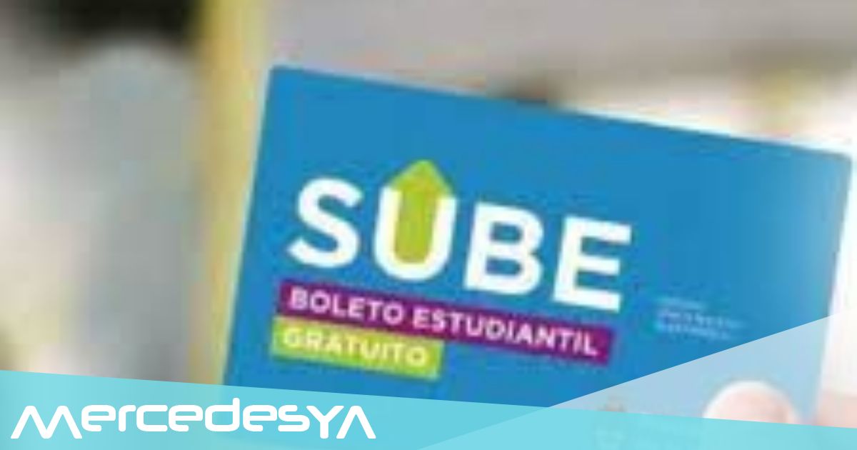 Boleto estudiantil gratuito cómo tramitarlo en Mercedes MercedesYA