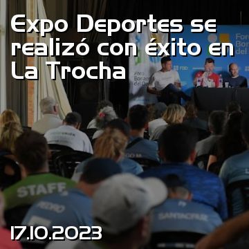 Expo Deportes se realizó con éxito en La Trocha