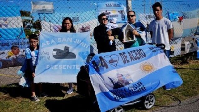 ARA San Juan: insisten con el pedido de feriado nacional para el 15 de noviembre