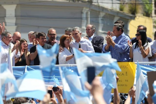 Mauricio Macri declara en Dolores