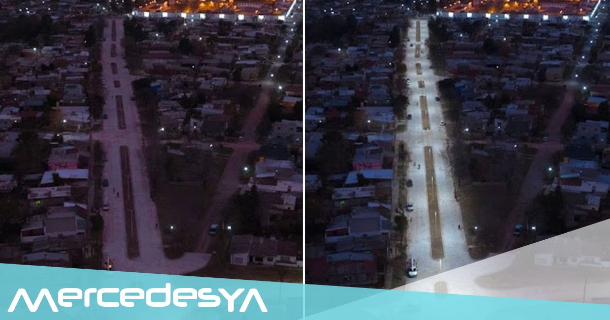 23 de 50 a 58 ya funcionan las nuevas luminarias led en bulevares