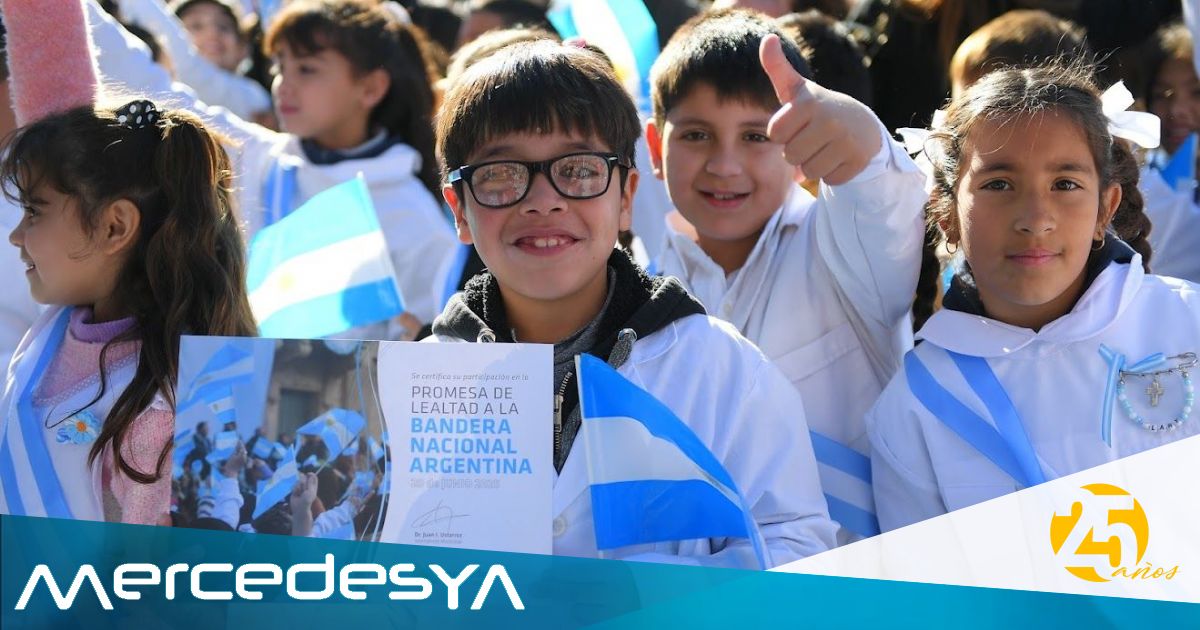 Más de mil estudiantes prometieron lealtad a la bandera en una jornada ...