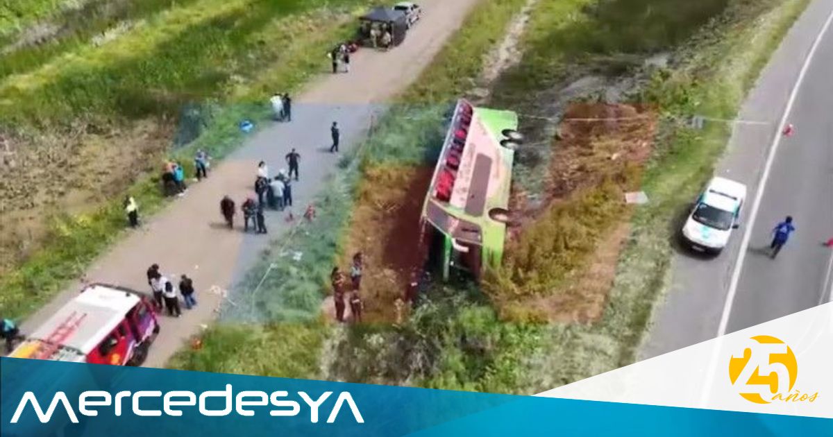 Tragedia en la Ruta 2: volcó un micro que iba a un acto de Kicillof. El ...