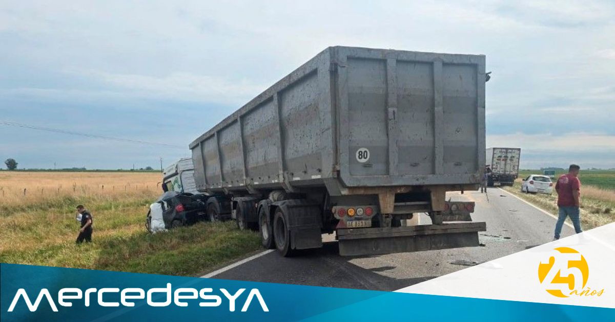 Otra tragedia en la Ruta 5: dos muertos tras un choque frontal entre un ...