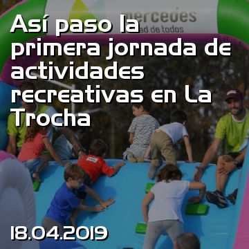 Así paso la primera jornada de actividades recreativas en La Trocha