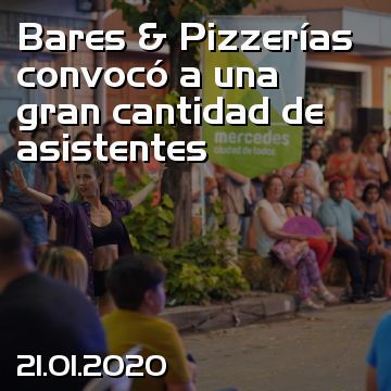 Bares & Pizzerías convocó a una gran cantidad de asistentes
