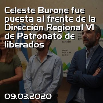 Celeste Burone fue puesta al frente de la Dirección Regional VI de Patronato de liberados