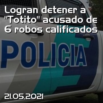Logran detener a “Totito” acusado de 6 robos calificados