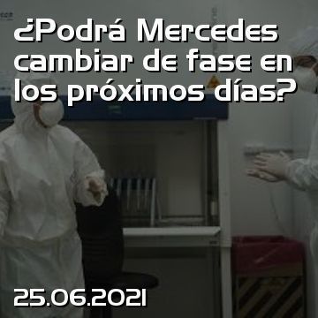 ¿Podrá Mercedes cambiar de fase en los próximos días?