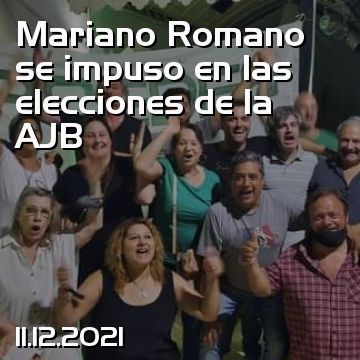 Mariano Romano se impuso en las elecciones de la AJB