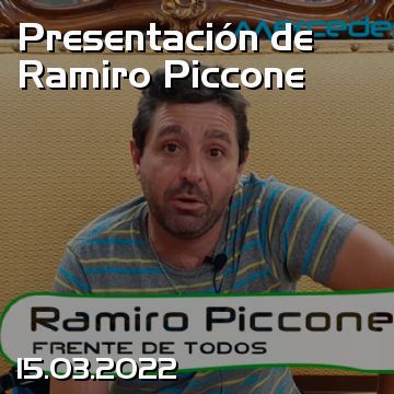 Presentación de Ramiro Piccone