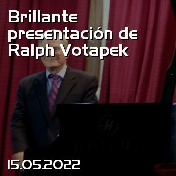 Brillante presentación de Ralph Votapek