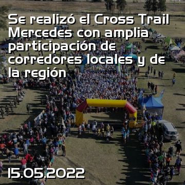 Se realizó el Cross Trail Mercedes con amplia participación de corredores locales y de la región
