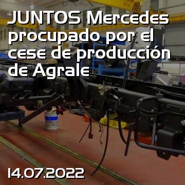 JUNTOS Mercedes procupado por el cese de producción de Agrale