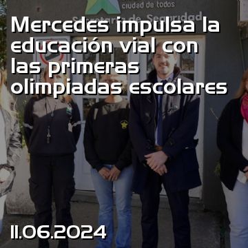 Mercedes impulsa la educación vial con las primeras olimpiadas escolares