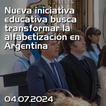 Nueva iniciativa educativa busca transformar la alfabetización en Argentina