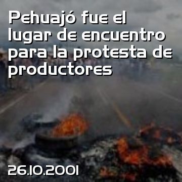 Pehuajó fue el lugar de encuentro para la protesta de productores
