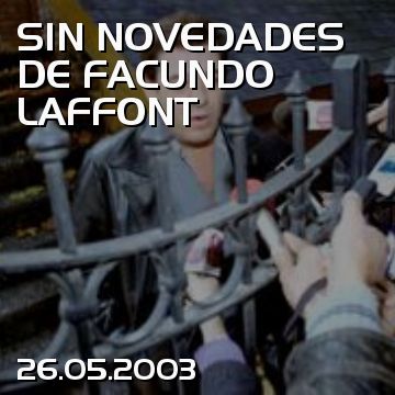SIN NOVEDADES DE FACUNDO LAFFONT