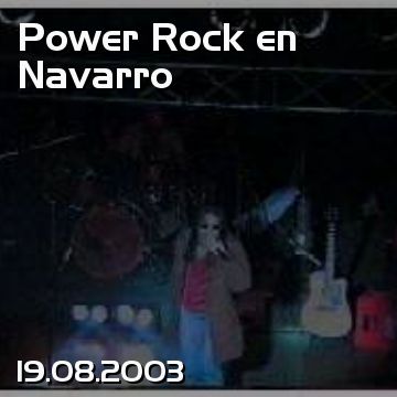 Power Rock en Navarro