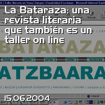 La Bataraza: una revista literaria que también es un taller on line