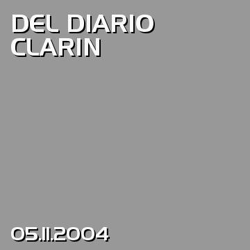 DEL DIARIO CLARIN