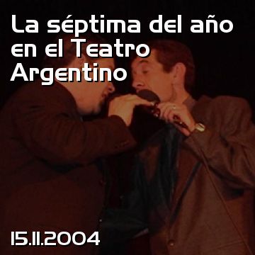La séptima del año en el Teatro Argentino