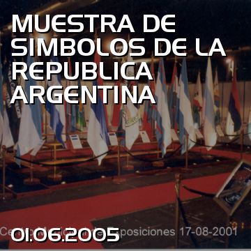 MUESTRA DE SIMBOLOS DE LA REPUBLICA ARGENTINA
