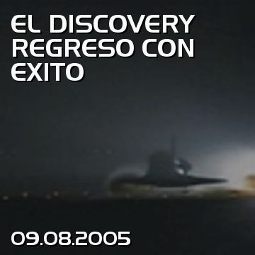 EL DISCOVERY REGRESO CON EXITO