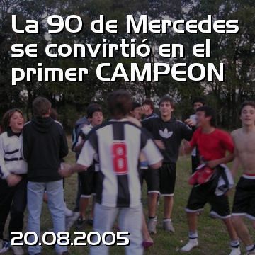 La 90 de Mercedes se convirtió en el primer CAMPEON