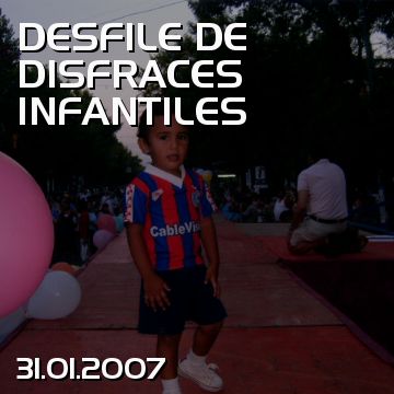 DESFILE DE DISFRACES INFANTILES