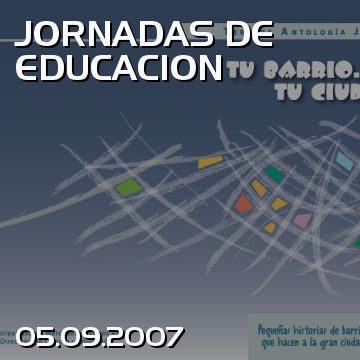 JORNADAS DE EDUCACION