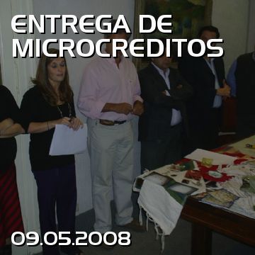 ENTREGA DE MICROCREDITOS