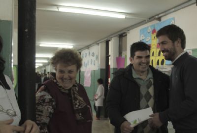 Pollada solidaria por la Escuela N°35