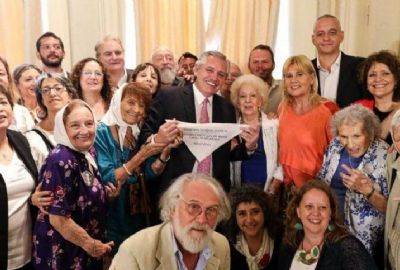 Organismos de Derechos Humanos apoyan a Alberto Fernández