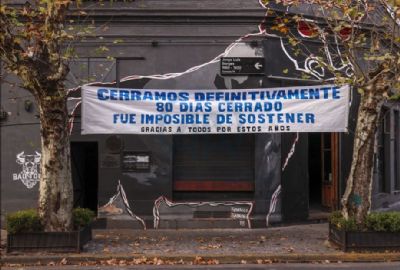 Estiman que ya son más de 100.000 los negocios cerrados por la cuarentena en el país.