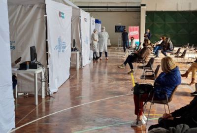 Covid-19: el segundo vacunatorio de la ciudad ya funciona en el CEF 40