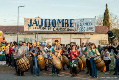 Cumbará Candombe: Presencia mercedina en el Jaudombe que se realizó en Jauregui, Luján