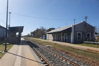 Línea Sarmiento: renovarán la vía ascendente entre Luján y Mercedes