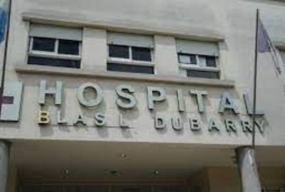Autoconvocados del Hospital Dubarry a favor de la salud pública contra los dichos de Milei