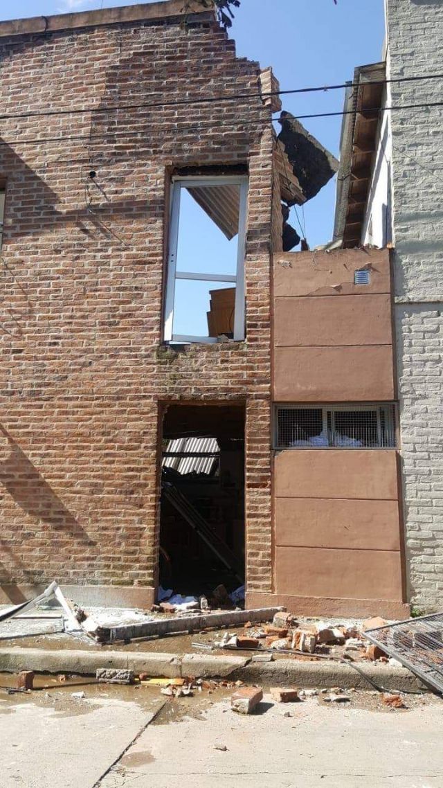 Explosión en una vivienda causó conmocion en los vecinos