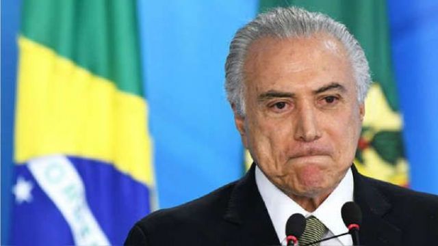 Detuvieron al expresidente de Brasil Michel Temer