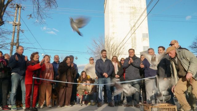 El Municipio inauguró más calles asfaltadas