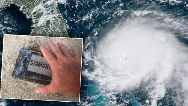 Aparecieron 16 ladrillos de cocaína en la playa de Florida después del huracán Dorian
