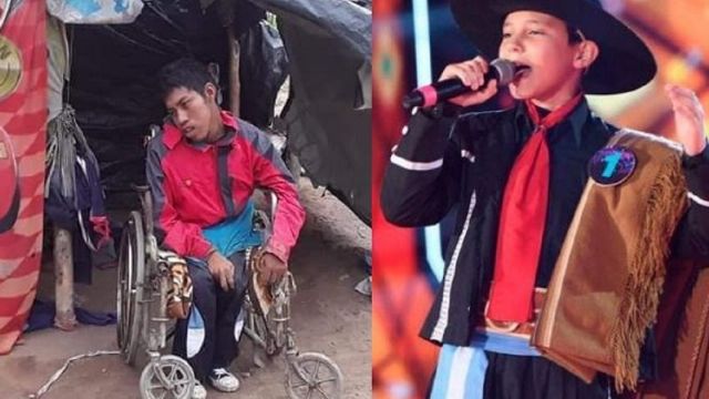 La familia de un joven wichi solicitó una silla de ruedas y el Changuito Yuteño se comprometió a donarla