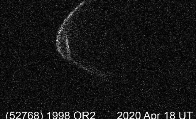 La NASA publicó imágenes del gigantesco asteroide que se aproxima a la Tierra