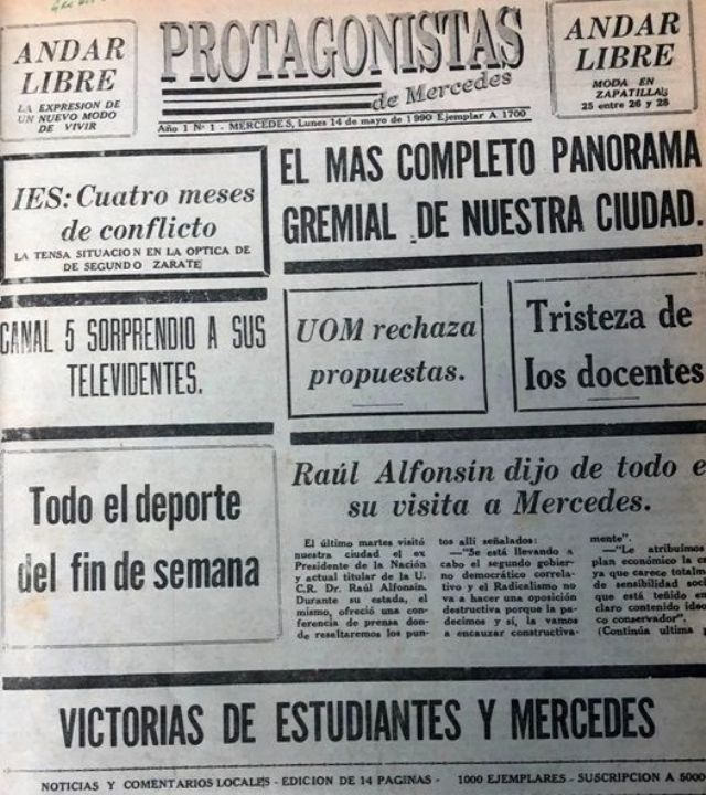 Treinta años del Semanario Protagonistas, que marcó tendencia en el periodismo local