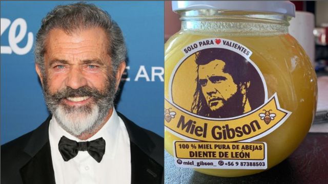 Le puso la cara de Mel Gibson a sus productos de miel, el actor la demandó y explotaron las ventas