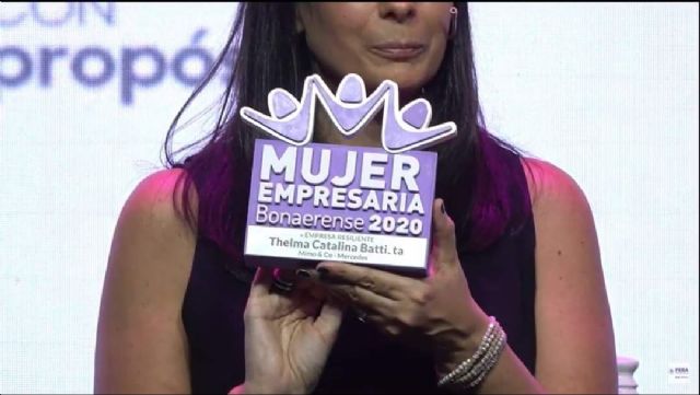 La mercedina Thelma Battista ganó el Premio “Mujer Empresaria Bonaerense 2020” por su resiliencia