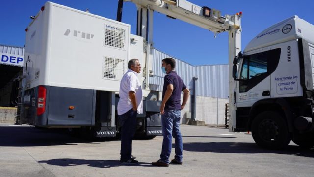 Incorporan scanner de alta tecnología para camiones al parque logístico