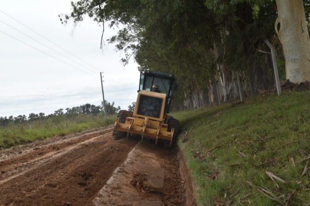 Caminos rurales: el municipio trabaja en la reparación de los mismos